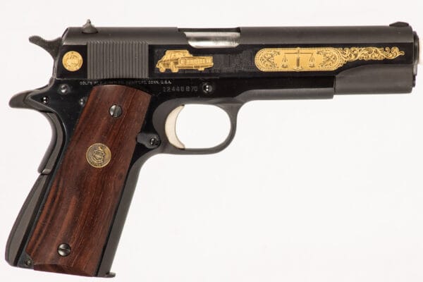 PAIRED COLT 1911 45ACP HOUSTON PD COMMEMORATIVE SET - Image 2