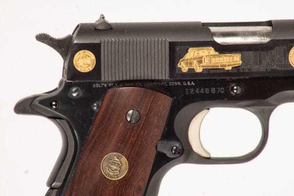 PAIRED COLT 1911 45ACP HOUSTON PD COMMEMORATIVE SET - Image 4