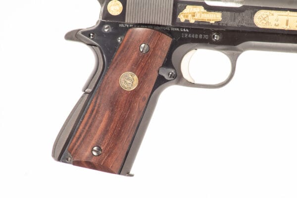 PAIRED COLT 1911 45ACP HOUSTON PD COMMEMORATIVE SET - Image 6