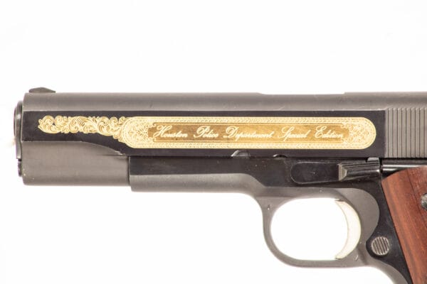 PAIRED COLT 1911 45ACP HOUSTON PD COMMEMORATIVE SET - Image 8