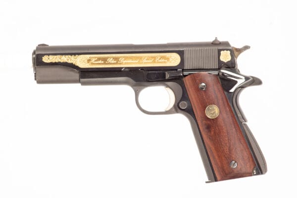 PAIRED COLT 1911 45ACP HOUSTON PD COMMEMORATIVE SET - Image 3