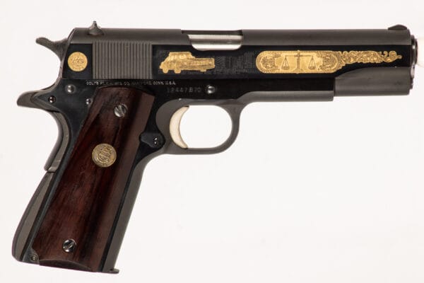 PAIRED COLT 1911 45ACP HOUSTON PD COMMEMORATIVE SET - Image 10