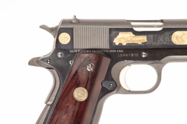 PAIRED COLT 1911 45ACP HOUSTON PD COMMEMORATIVE SET - Image 12