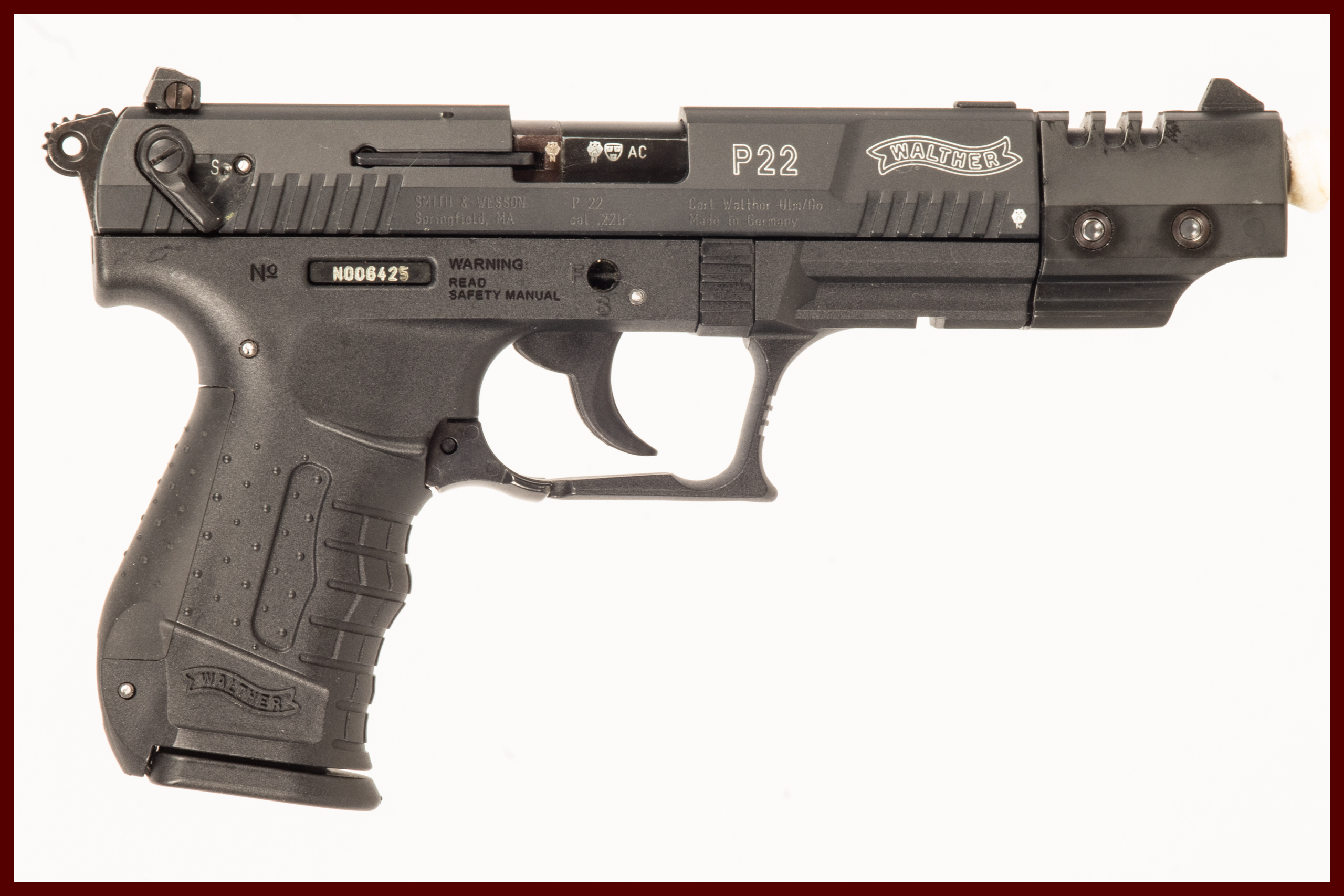 WALTHER P22 TARGET 22LR
