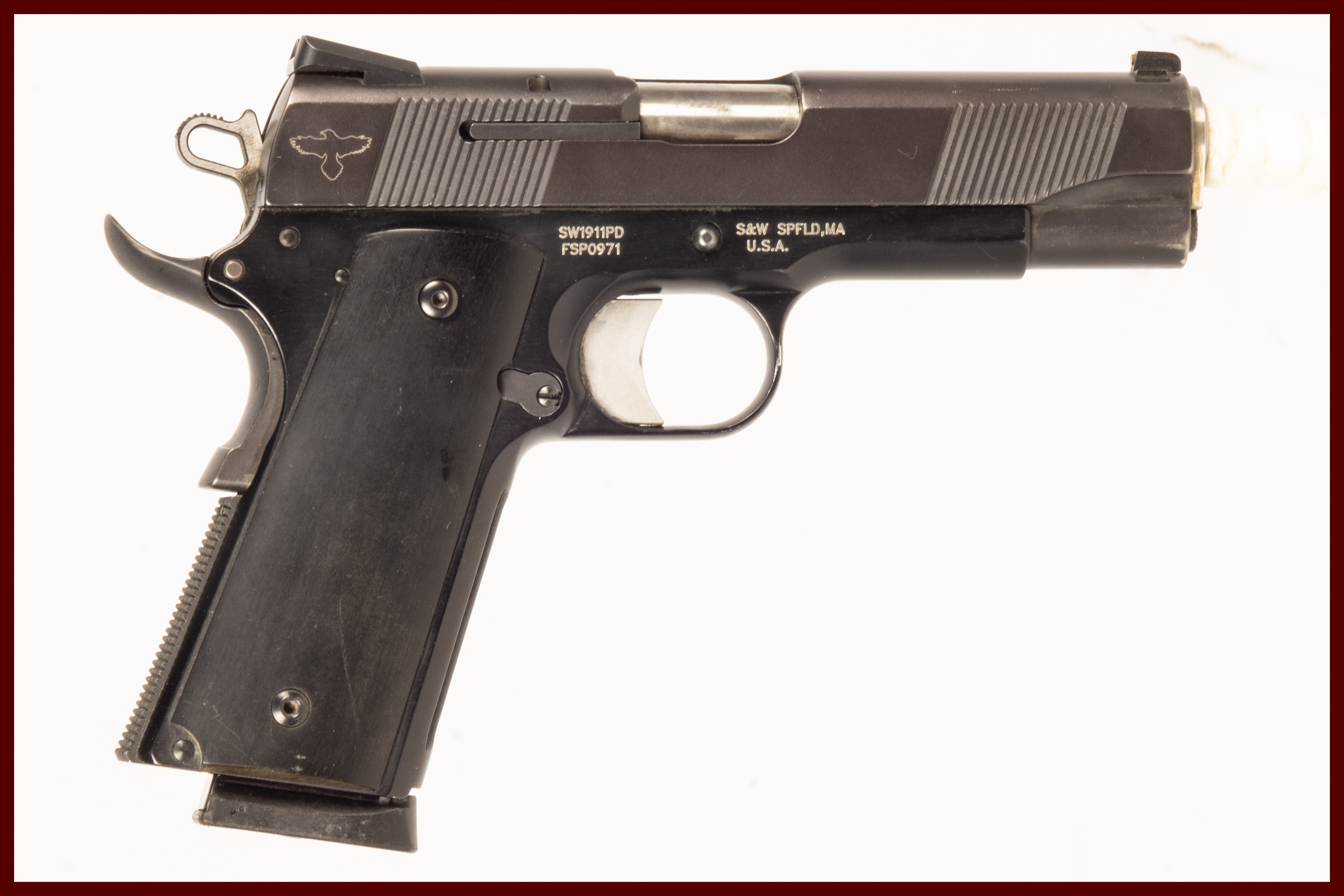 SMITH & WESSON GUNSITE SW1911PD 45ACP