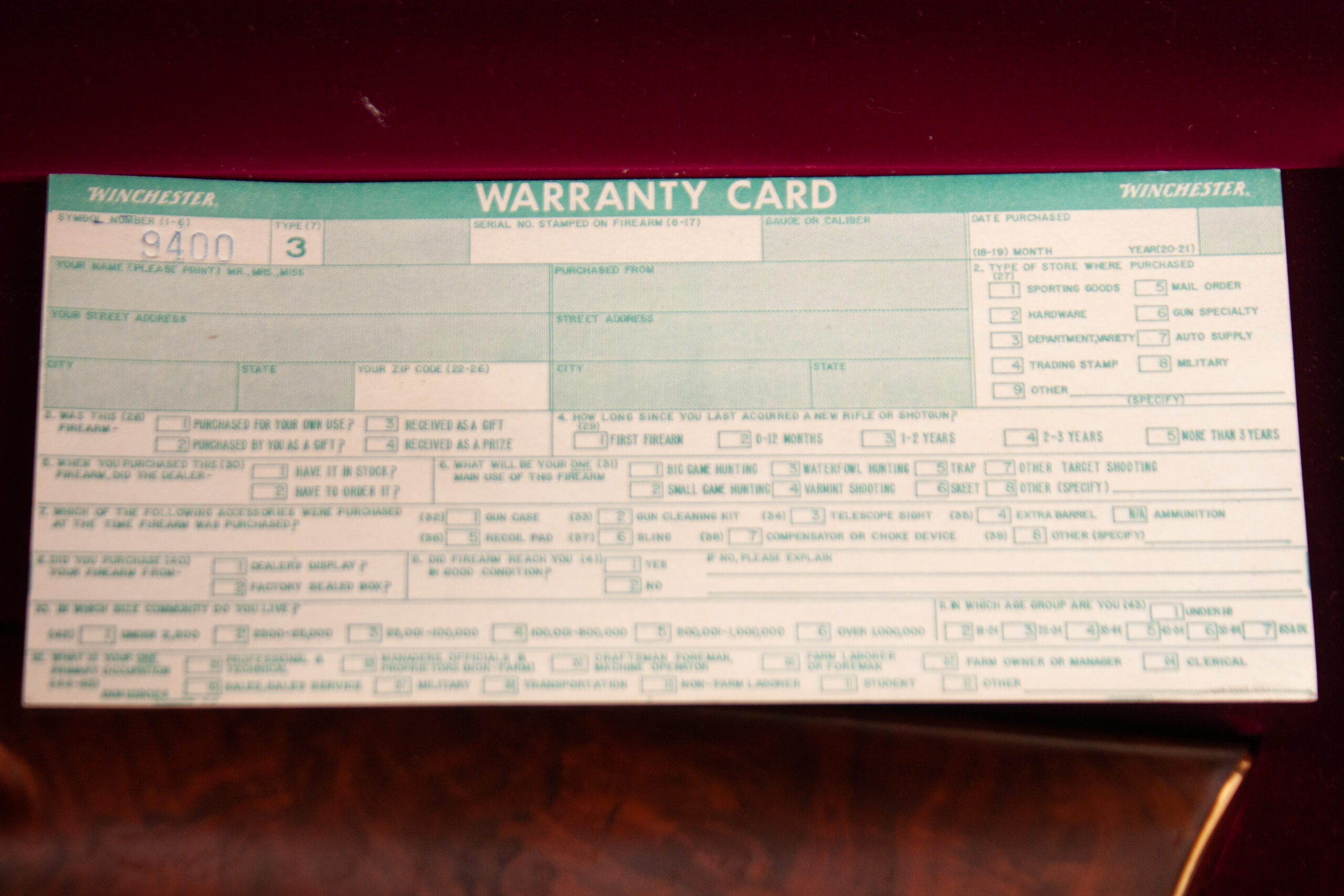 WINCHESTER 1894 BUFFALO BILL COMMEMORATIVE 30-30 - Image 2